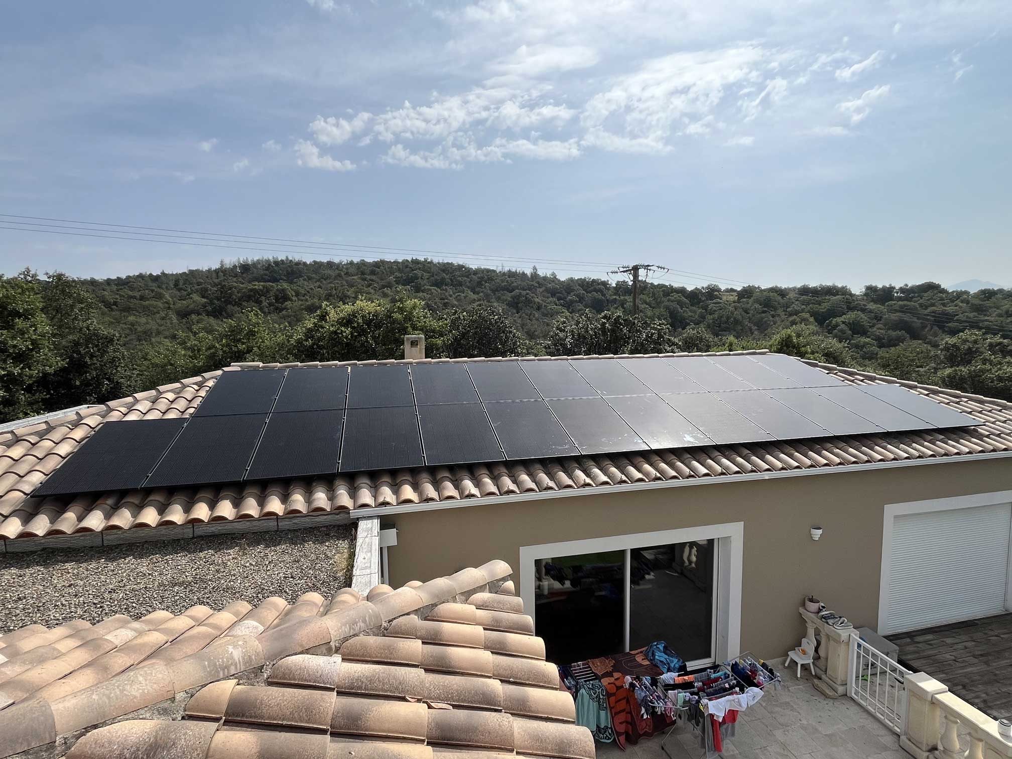 panneaux photovoltaiques saint esteve energie renouvelable sani clim 66 navarro